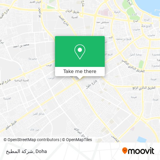 شركة المطبخ map