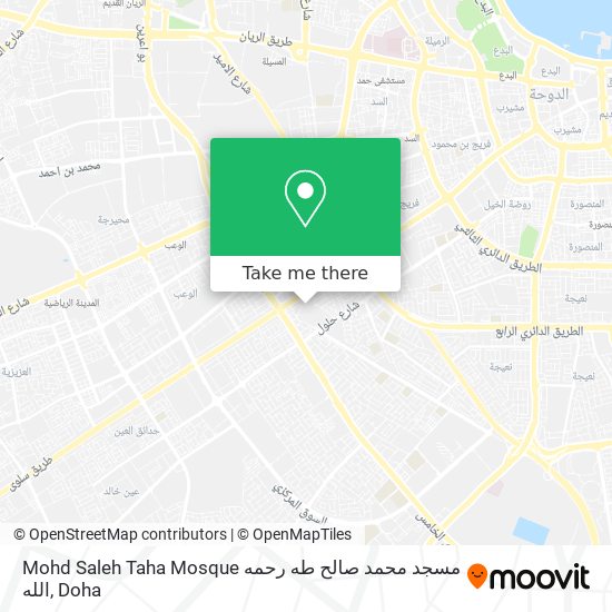 Mohd Saleh Taha Mosque مسجد محمد صالح طه رحمه الله map