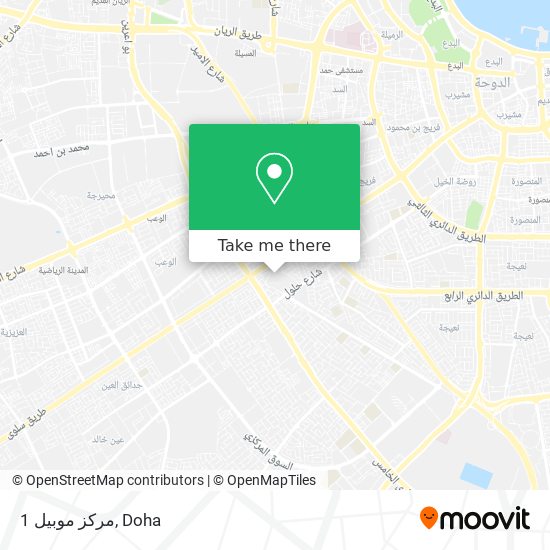 مركز موبيل 1 map