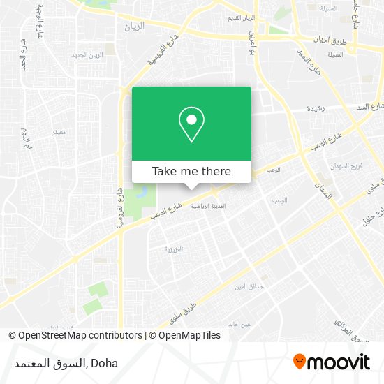 السوق المعتمد map
