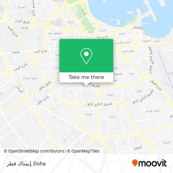 إيمتاك قطر map