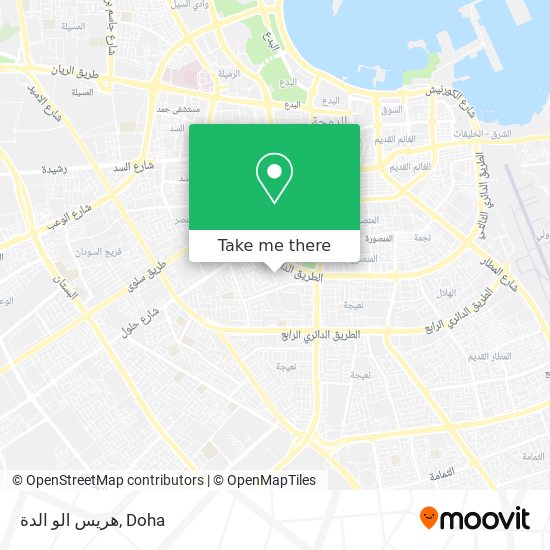 هريس الو الدة map