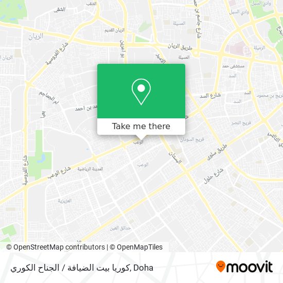 كوريا بيت الضيافة / الجناح الكوري map