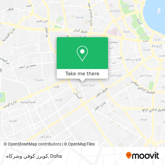 كوبرز كوفي وشركاه map