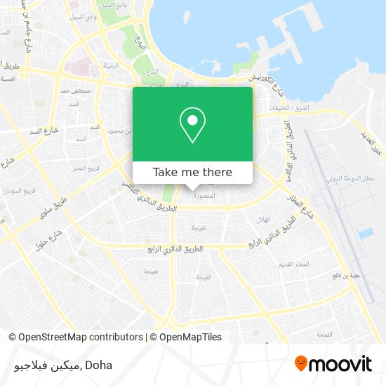 ميكين فيلاجيو map