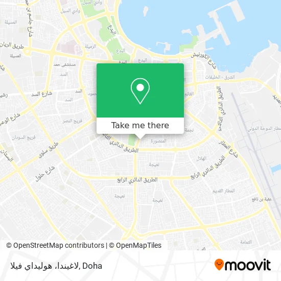 لاغيندا، هوليداي فيلا map