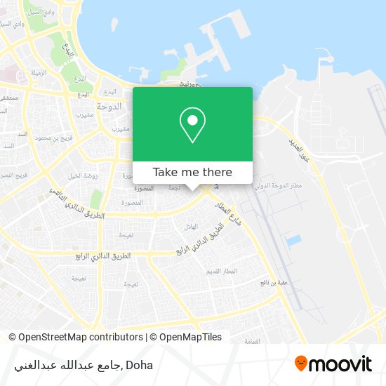 جامع عبدالله عبدالغني map