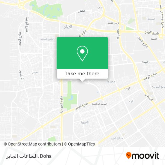 الساعات الجابر map