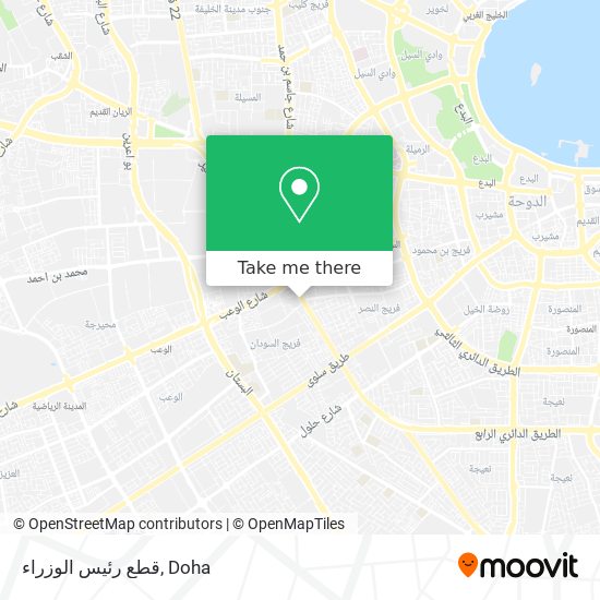 قطع رئيس الوزراء map