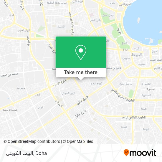 البيت الكويتي map