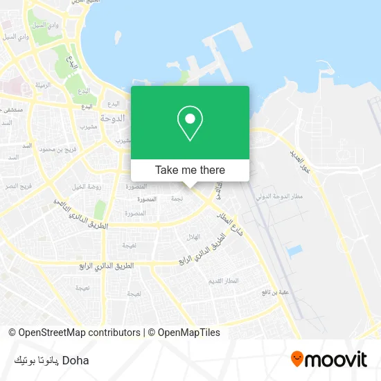 بانوتا بوتيك map