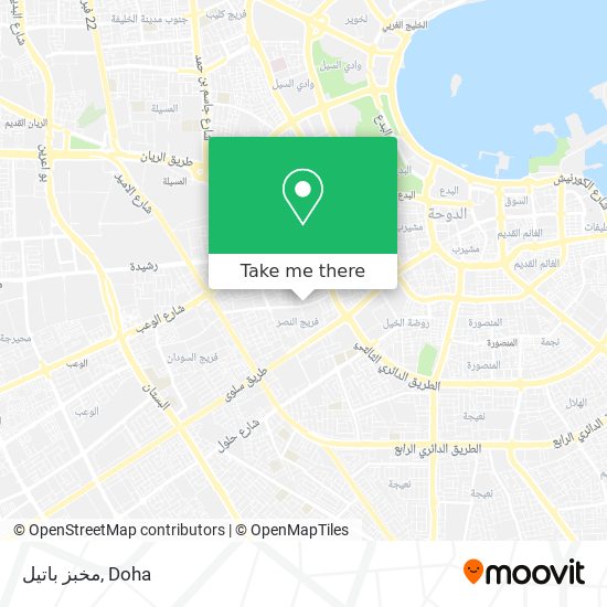 مخبز باتيل map