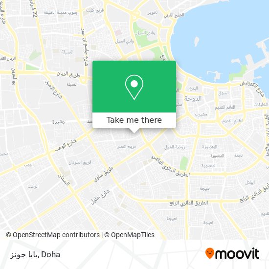 بابا جونز map