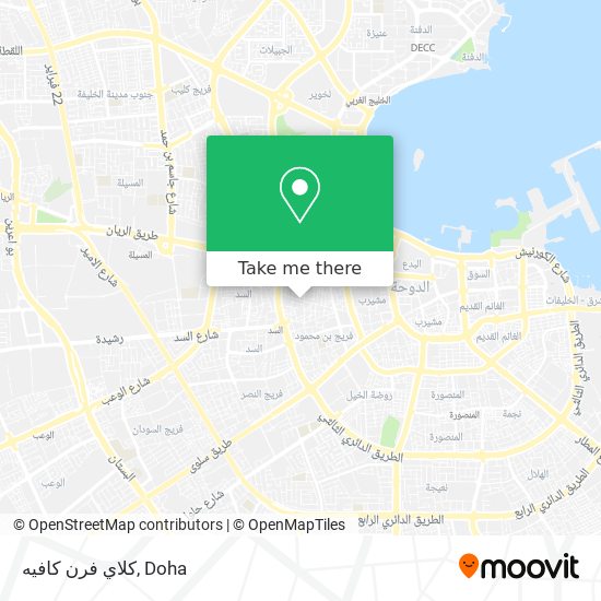 كلاي فرن كافيه map