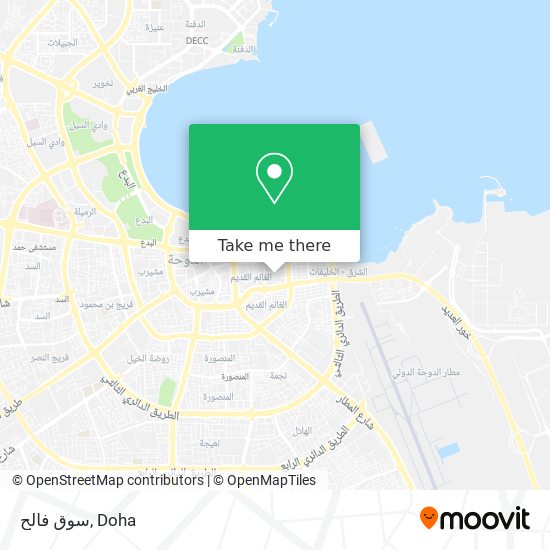 سوق فالح map