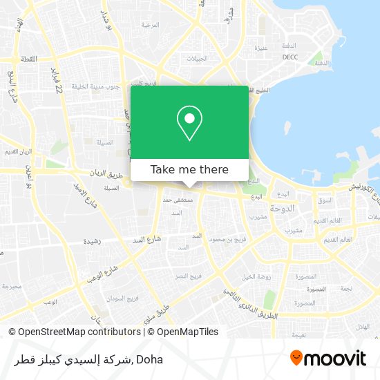 شركة إلسيدي كيبلز قطر map