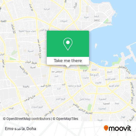 Ems-قاعدة map