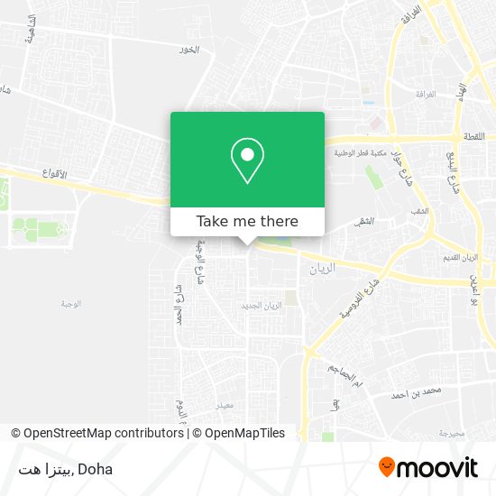 بيتزا هت map