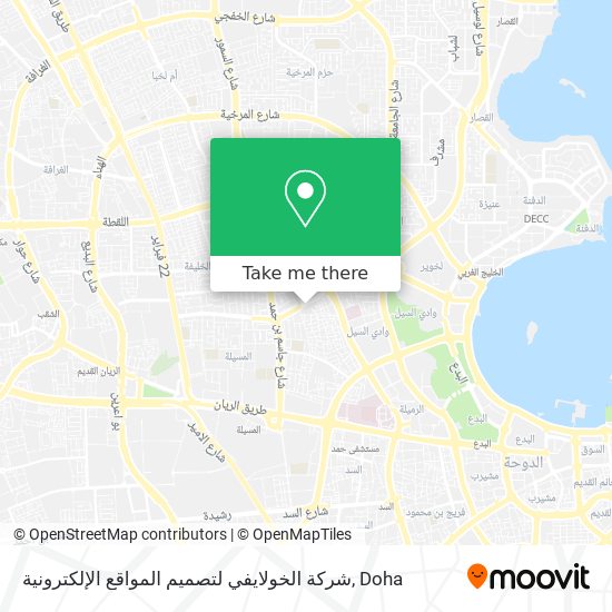 شركة الخولايفي لتصميم المواقع الإلكترونية map