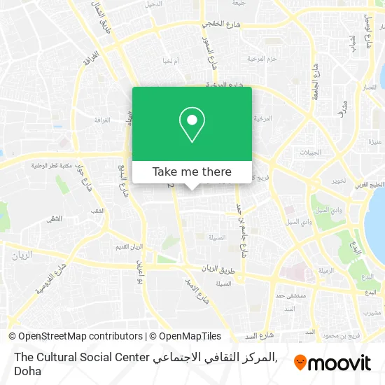The Cultural Social Center المركز الثقافي الاجتماعي map