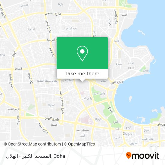 المسجد الكبير - الهلال map