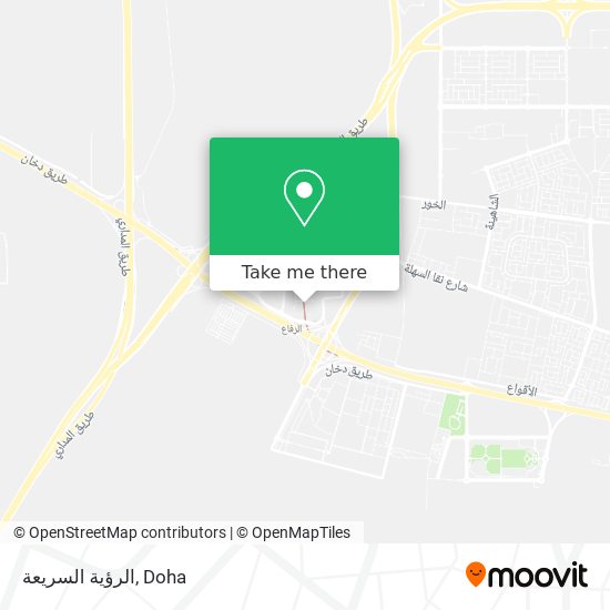 الرؤية السريعة map