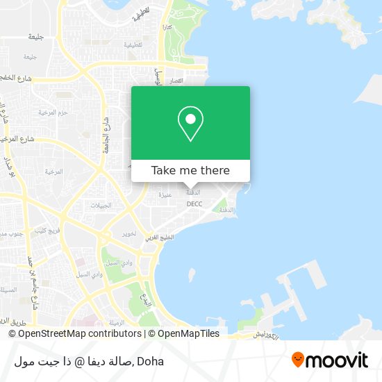 صالة ديفا @ ذا جيت مول map