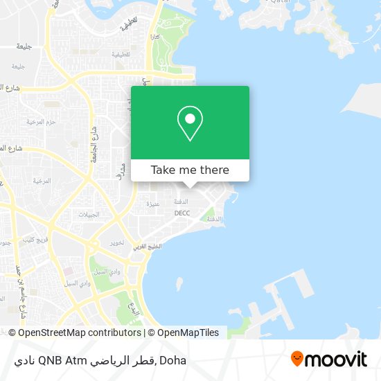 نادي QNB Atm قطر الرياضي map