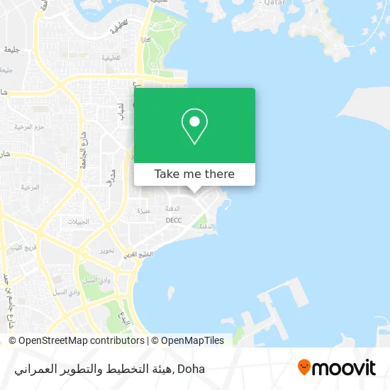 هيئة التخطيط والتطوير العمراني map