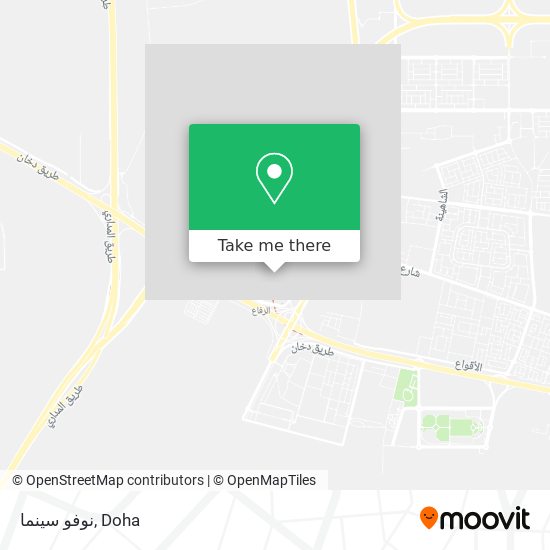 نوفو سينما map