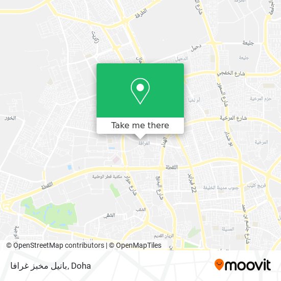 باتيل مخبز غرافا map