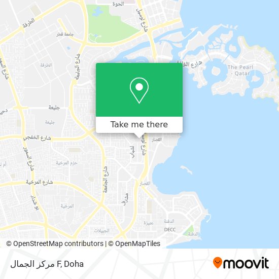 مركز الجمال F map