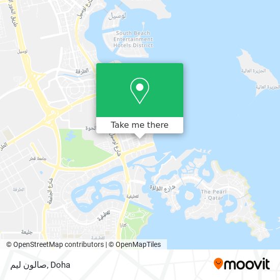 صالون ليم map