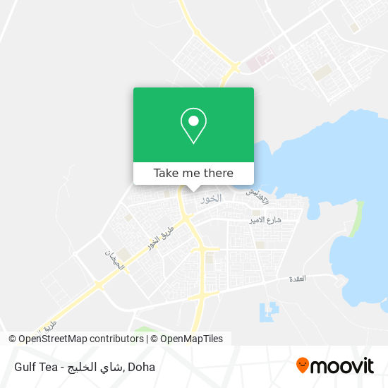 Gulf Tea - شاي الخليج map