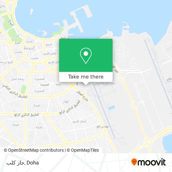 جاز كلب map