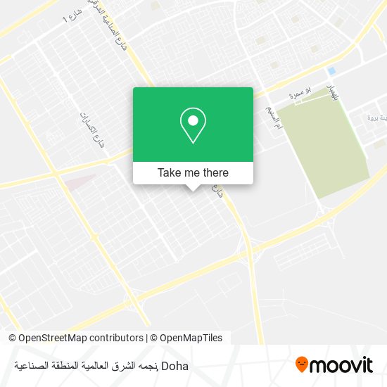 نجمه الشرق العالمية المنطقة الصناعية map