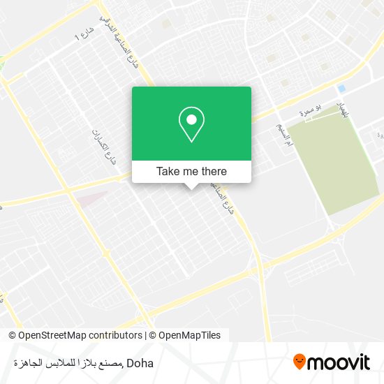 مصنع بلازا للملابس الجاهزة map