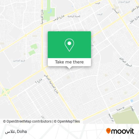 غلاس map