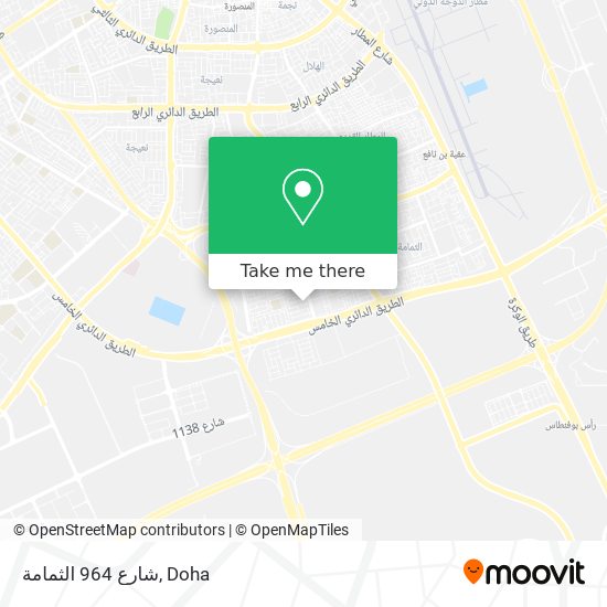 شارع 964 الثمامة map