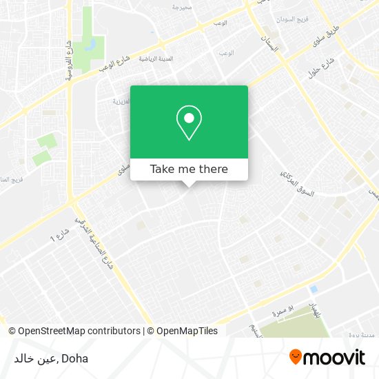 عين خالد map