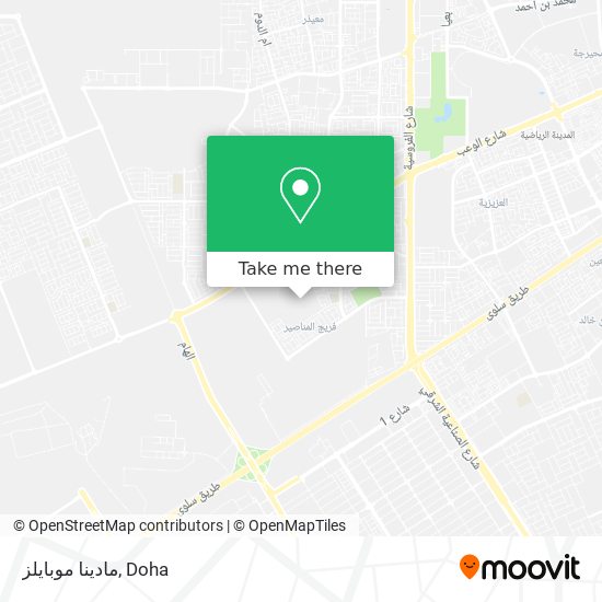 مادينا موبايلز map