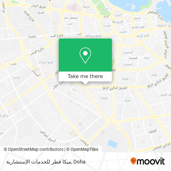 ميكا قطر للخدمات الإستشارية map