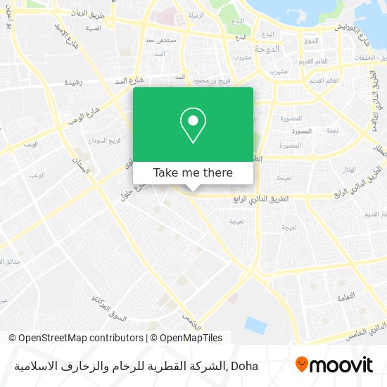 الشركة القطرية للرخام والزخارف الاسلامية map