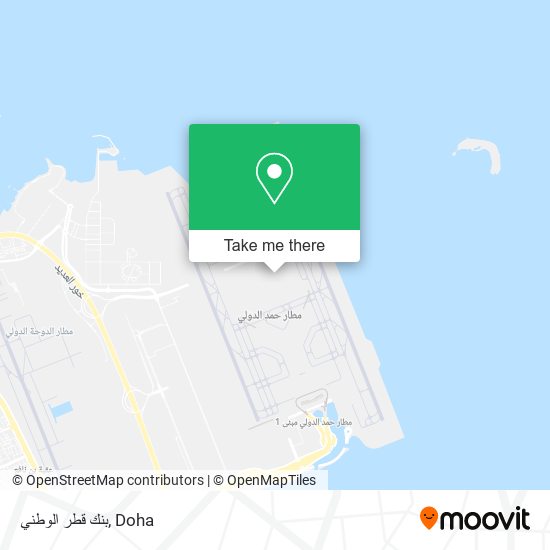 بنك قطر الوطني map