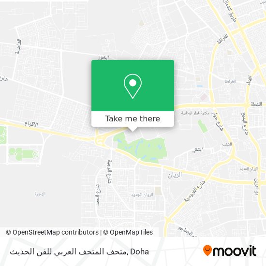 متحف المتحف العربي للفن الحديث map