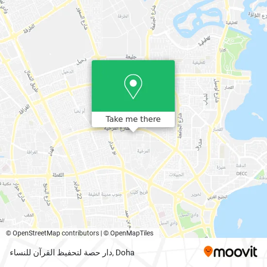 دار حصة لتحفيظ القرآن للنساء map