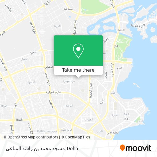 مسجد محمد بن راشد المناعي map