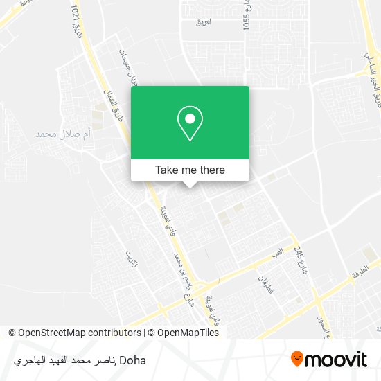 ناصر محمد الفهيد الهاجري map