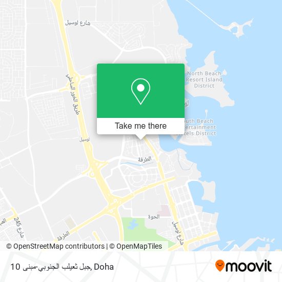 جبل ثعيلب الجنوبي-مبنى 10 map