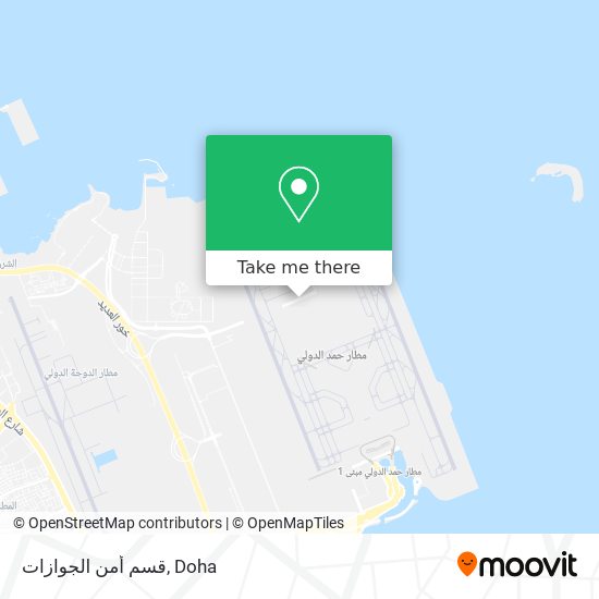 قسم أمن الجوازات map